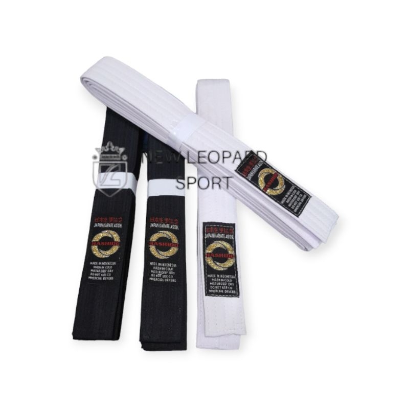 Sabuk Karate hitam atau putih/sabuk karate taekwondo