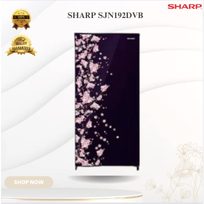 SHARP KULKAS 2 PINTU SJN192DVB 175L/SJN-192DVB/SJN 192DVB/SHARP KULKAS 2 PINTU/SHARP KULKAS LOW WATT