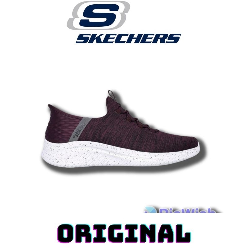 Sepatu Skechers Ultra Flex 3.0 Burgundy Men's ( 232452/BURG ) Original