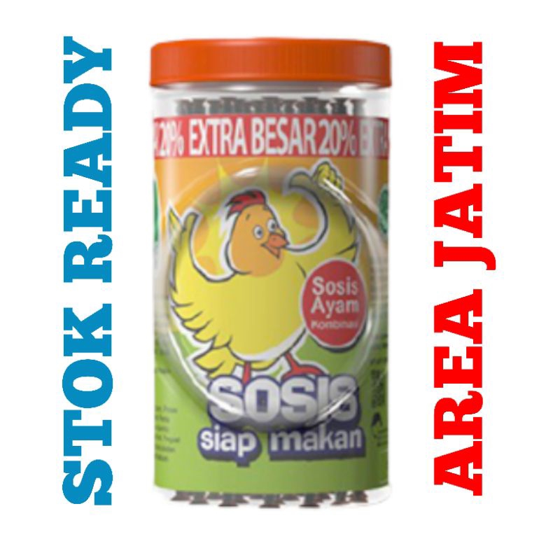 

Mahbubah - So Nice Sosis Rasa Ayam 21 g @25 pcs [Extra Besar 20%]