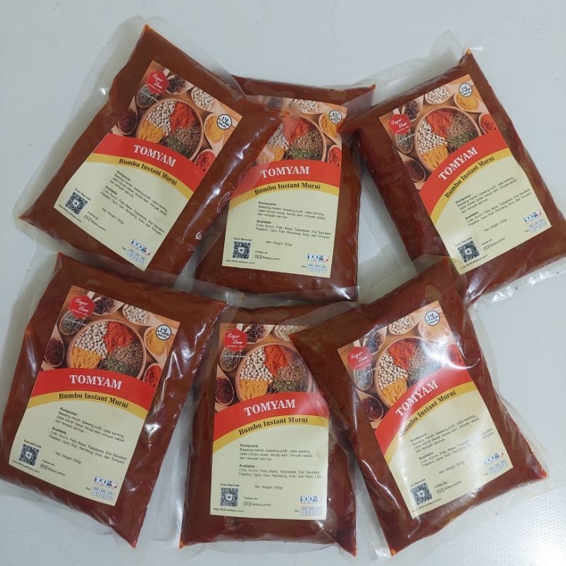 

Bumbu Tomyam Instan Halal, Bumbu Tomyam Khas Thailand, Bumbu Tomyam Suki, Bumbu Tomyam Enak