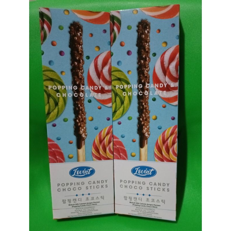 Biscuit Stick - Cookie & Chocolate - Popping Candy & Chocolate