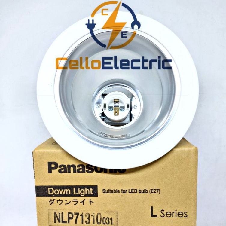 rC Downlight Panasonic 4 Inch NLP 7131  Fitting Lampu Plafon 4 Inch  Fitting Downlight  C