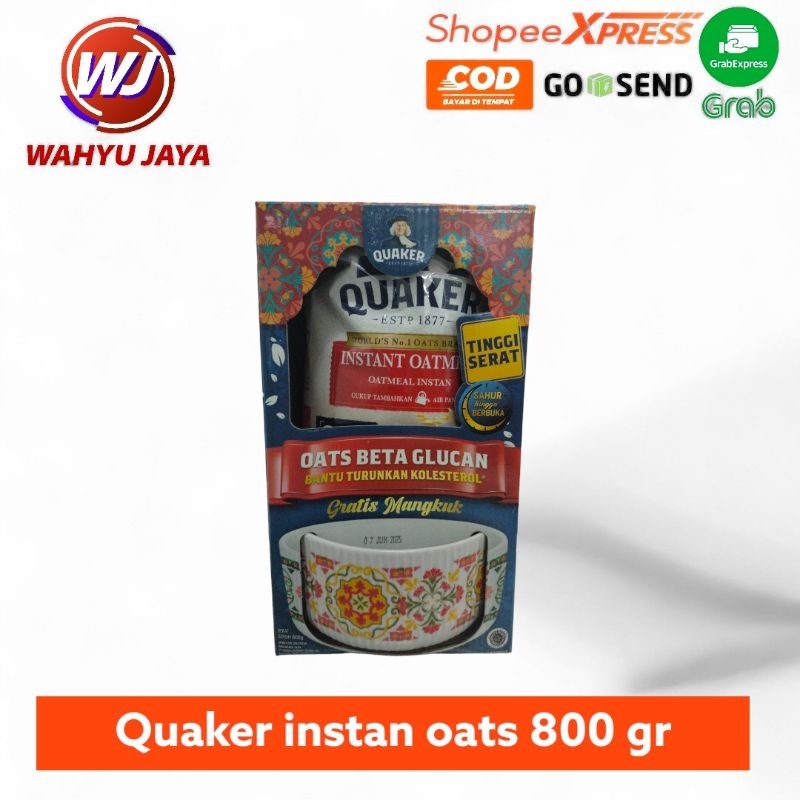 

Quaker instan oats 800 gr