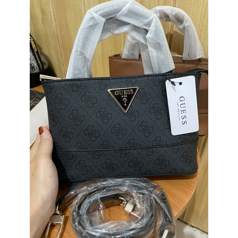 (INSTAN/SAMEDAY LANGSUNG KIRIM) New mini cordelia satchel tas jinjing wanita tas jinjing guess corde