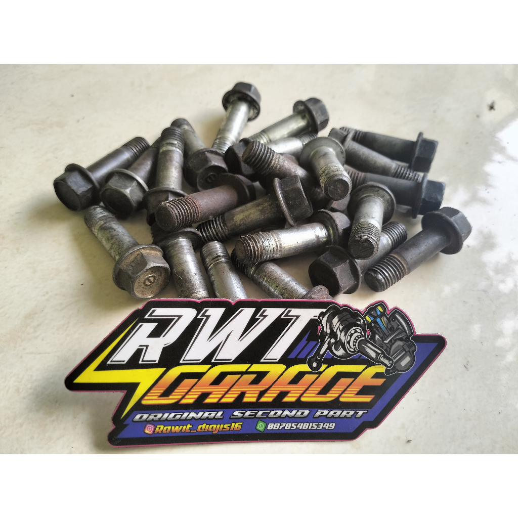 BAUT SOK SKOK BELAKANG BAWAH GL MEGAPRO MP TIGER ORIGINAL ORI COPOTAN