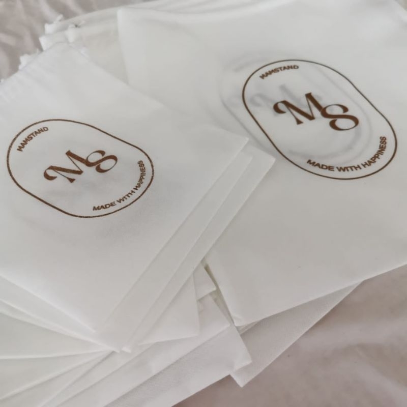 Dustbag T38x28 dengan Sablon