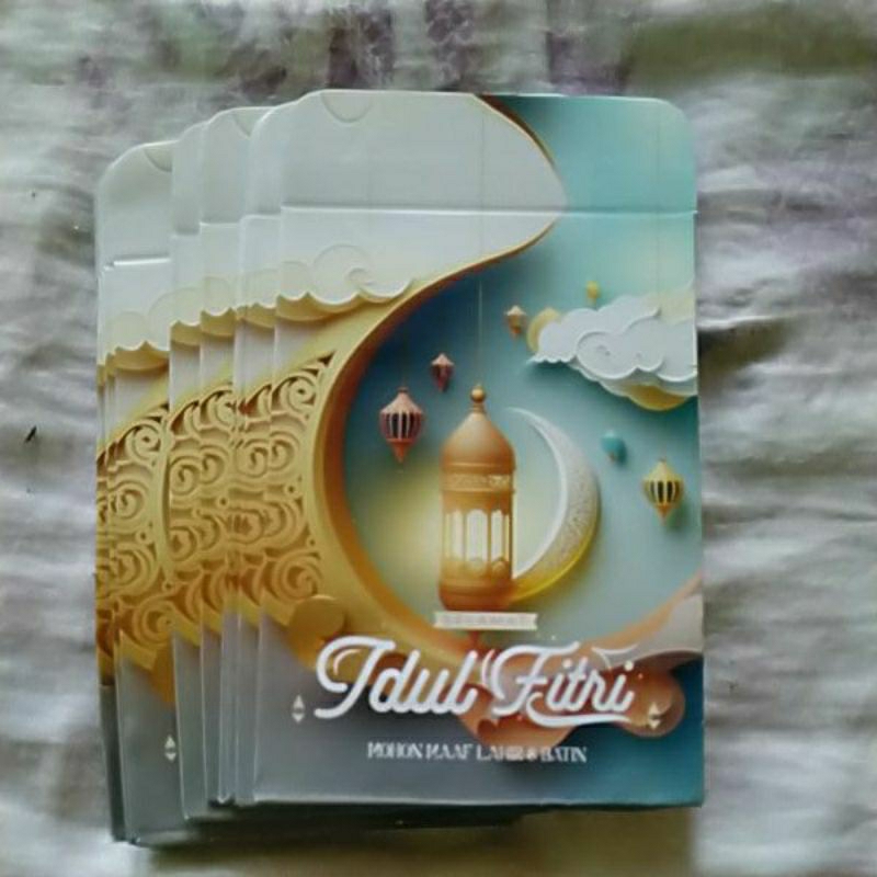 

amplop lebaran tanggung 10x7cm isi 8