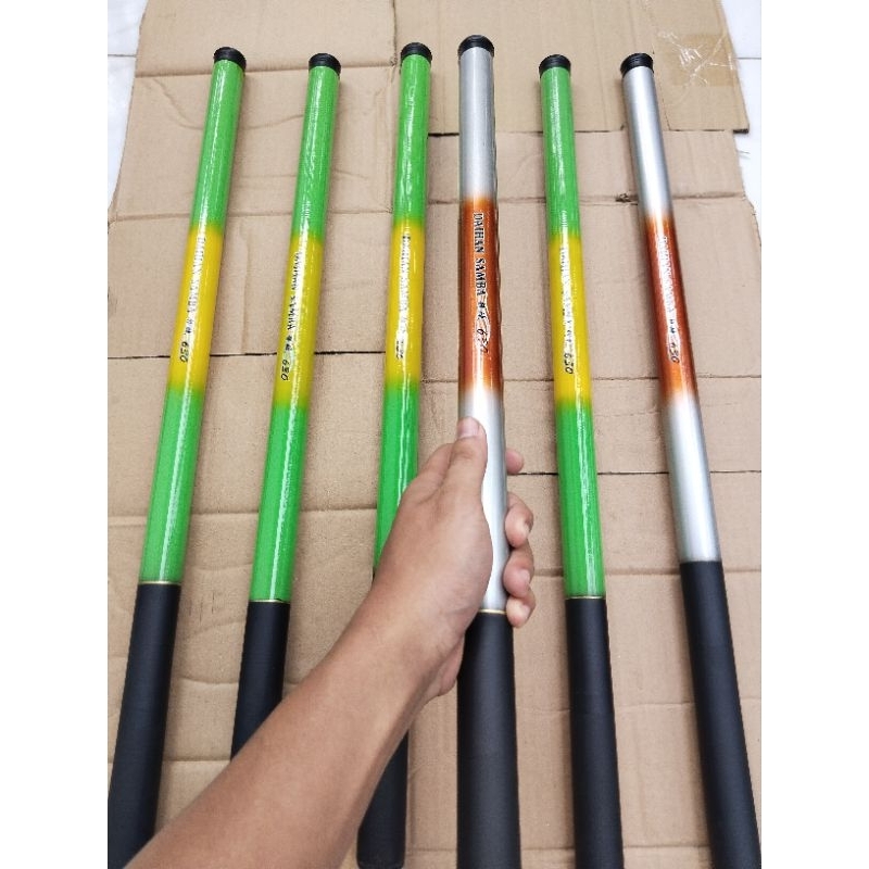 Tegek Bendera 6 meter, Joran Tegek Pancing kuat Tongkat Bendera sholawat