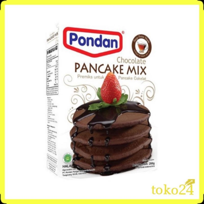 

Pondan Pancake Mix Cokelat 250 gr