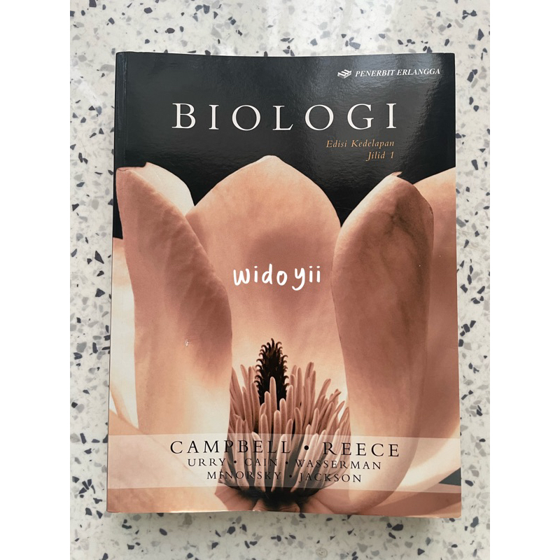 Preloved Campbell Reece Biologi edisi ke-8 Jilid ke-1