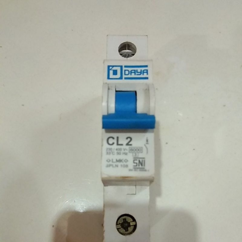 mcb merk DAYA 2 ampere modifikasi