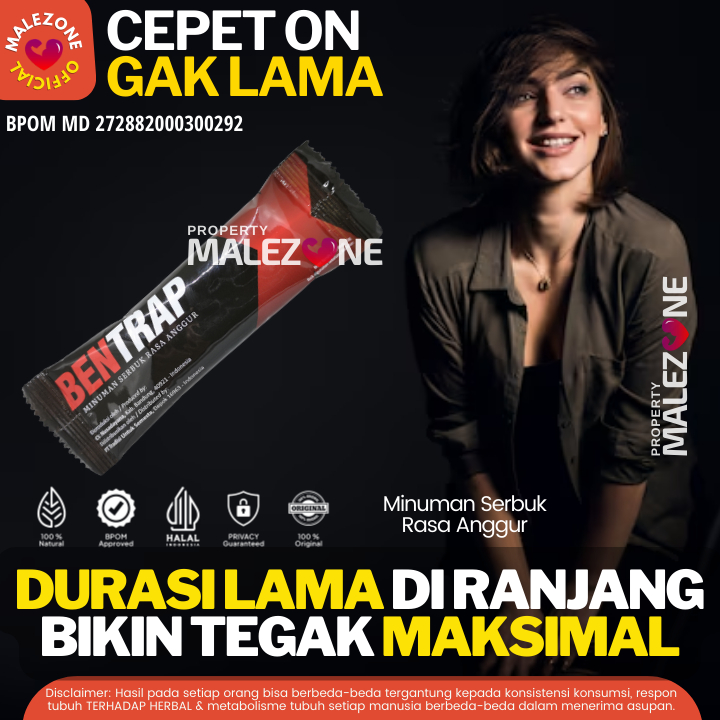 Obat Kuat Herbal Bentrap Pria Dewasa Tahan Lama Asli Original Formula Baru