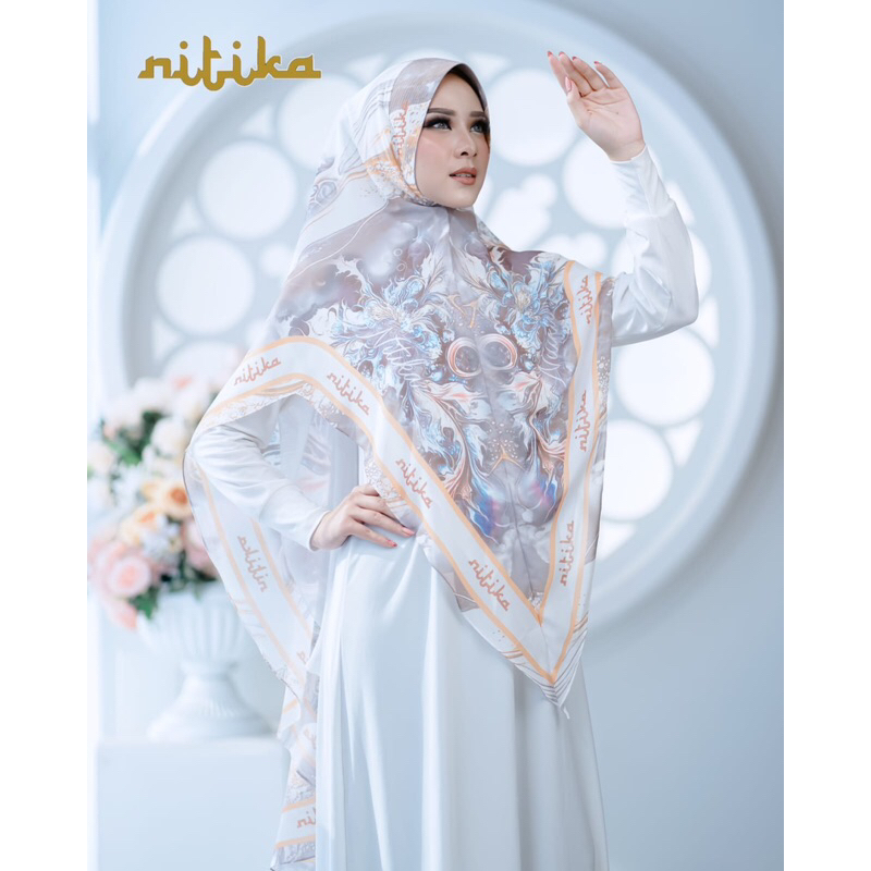 NITIKA - Hijab Khimar Printing /Khimar Syar’i/Jilbab Syar’i