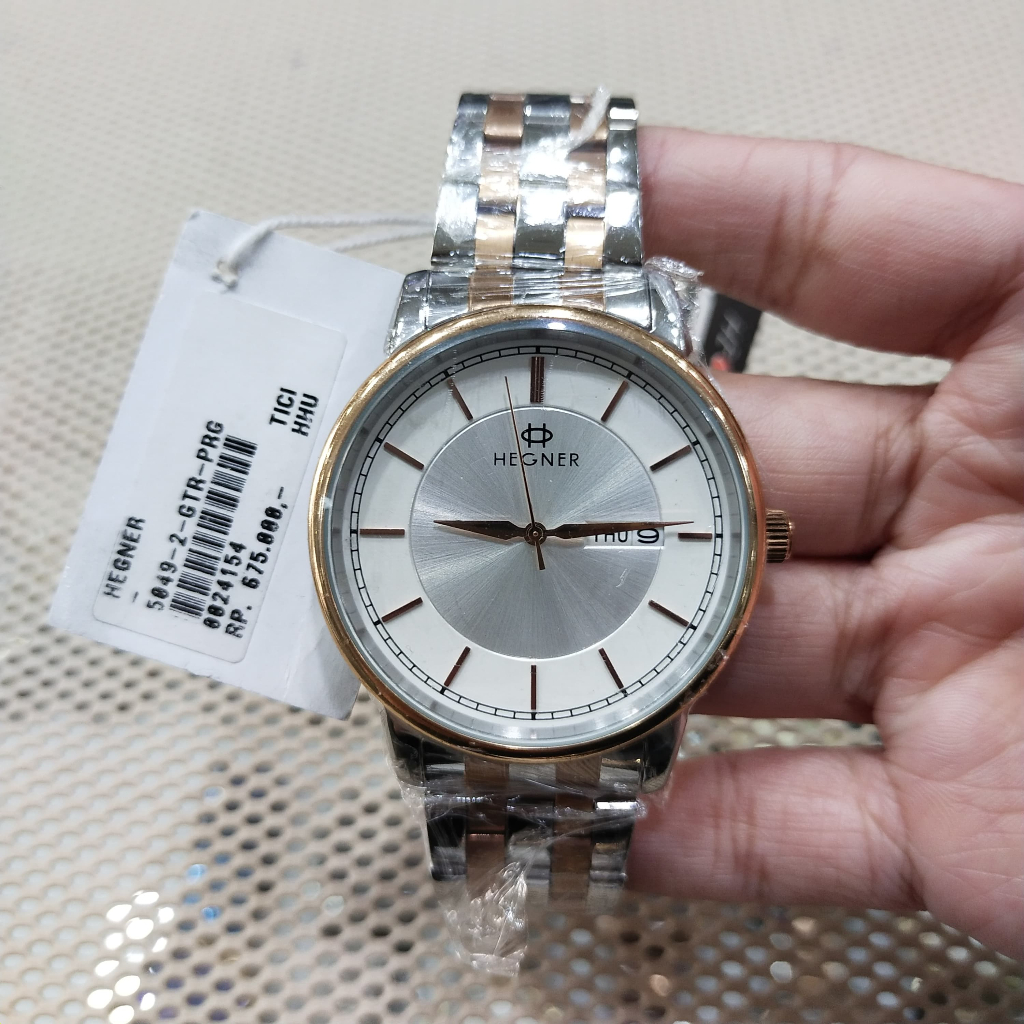 Jam Tangan Pria Original Hegner 5049