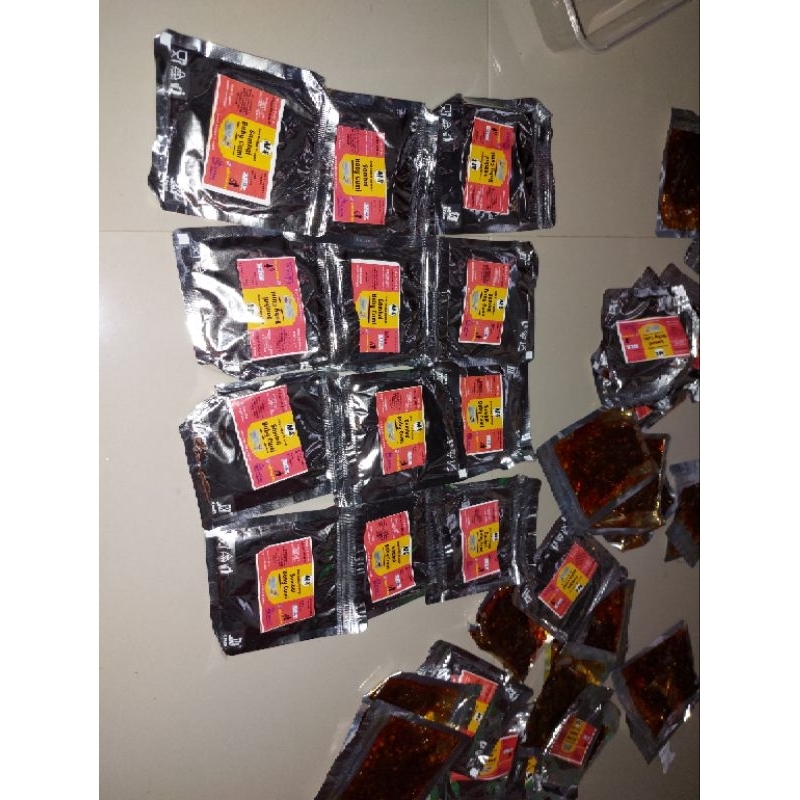 

SAMBAL/SAMBEL BABY CUMI KEMASAN SACHET 15g