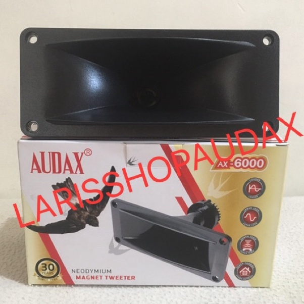 AUDAX AX 6 TWEETER WALET NEODYMIUM MAGNET ORIGINAL