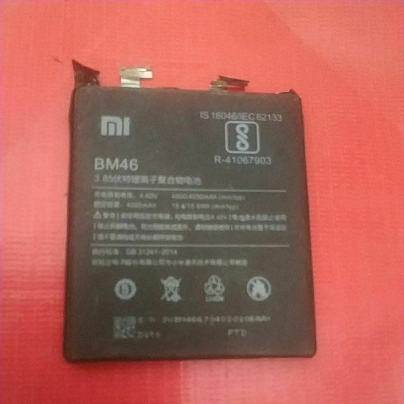 baterai bekas Redmi note 3 bm46 baca deskripsi