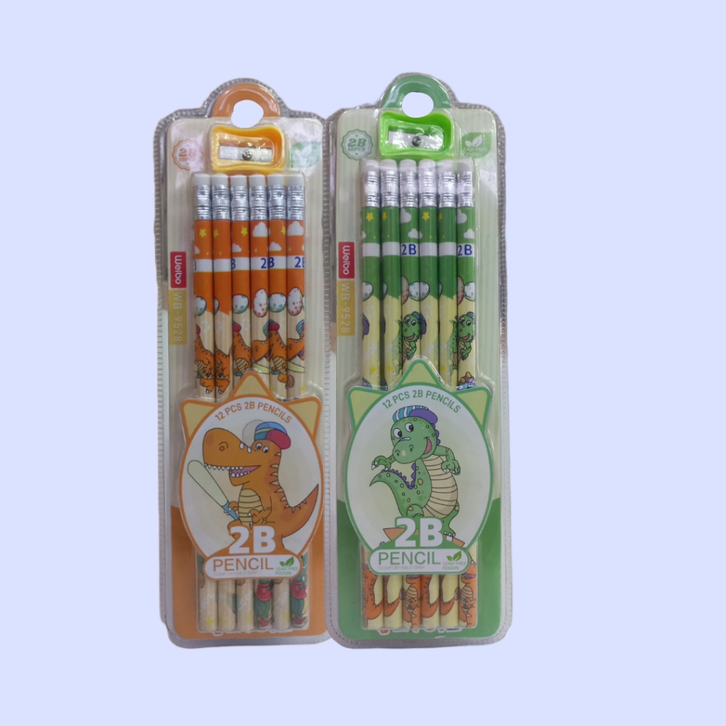 

PENSIL SET WB-9528 2B DINO