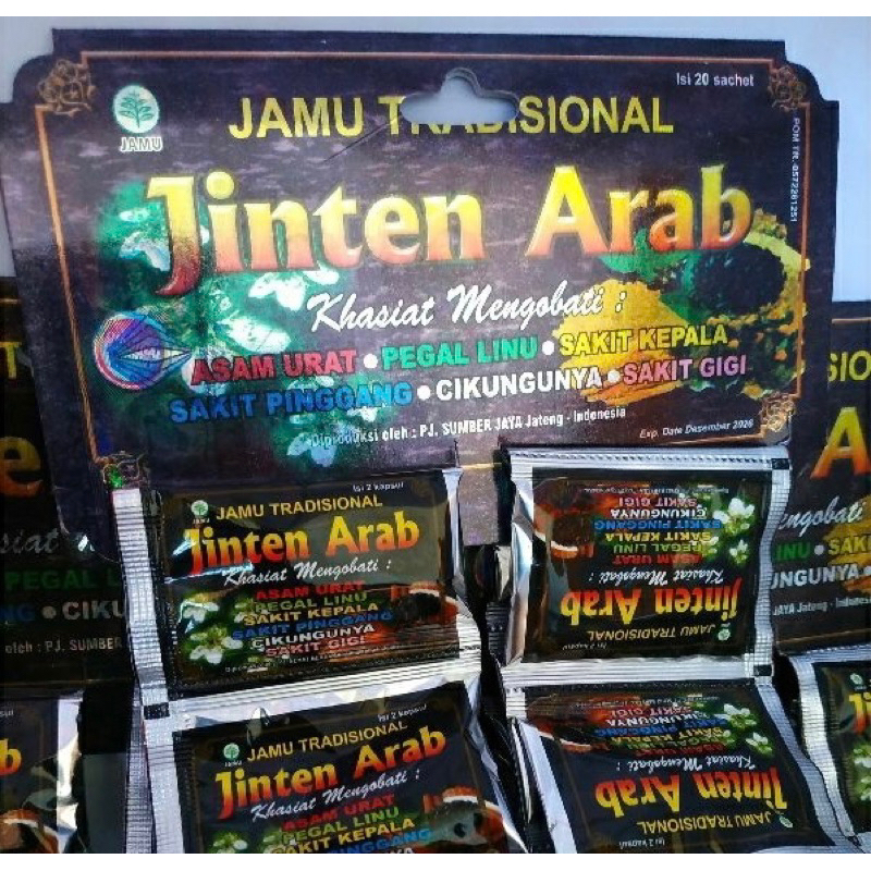 jinten arab kapsul original