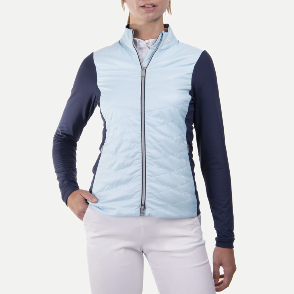 Kjus Women's Retention Jacket Kjus Golf Jacket Jaket Kjus polar inner Original Kjuz Blue Navy jacket