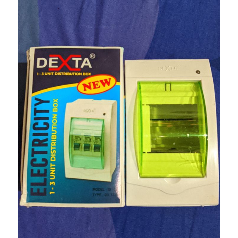 Kotak Box MCB IB Inbow/OB Outbow 2/3 2-3 Grup Group + Lampu Indikator DEXTA DX-123N