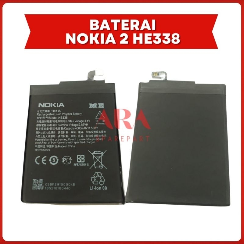 Baterai Nokia 2 HE338