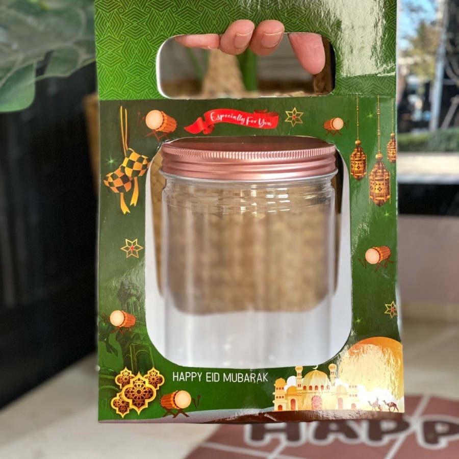 

DY PACK Box Jinjing Jar 200ml dan 750ml / Box Lebaran Top