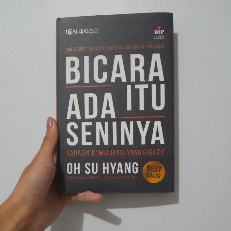 Preloved Buku Bicara Itu Ada Seninya Hard Cover