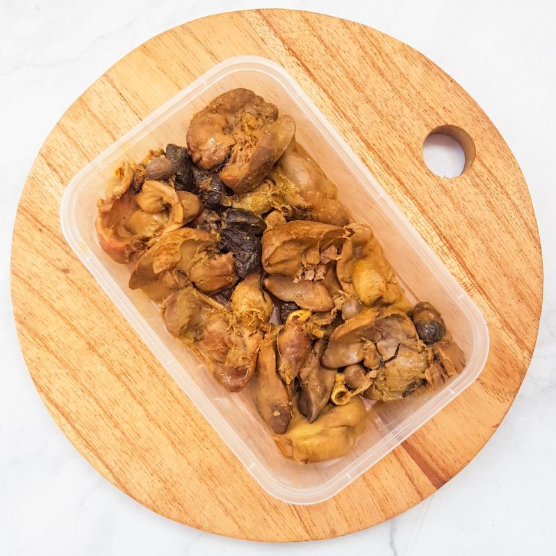 

ati ampela ungkep siap goreng