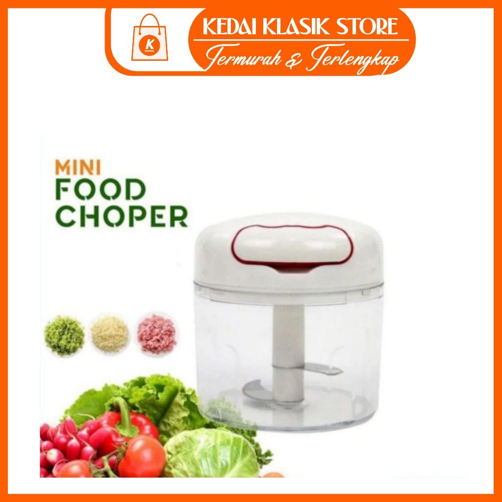 [KKS] COD Blender Mini Chopper Cooper Pencacah Bawang Cabe Daging Blender Tarik