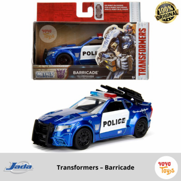 Unik Jada 1/32 Transformers Barricade Berkualitas