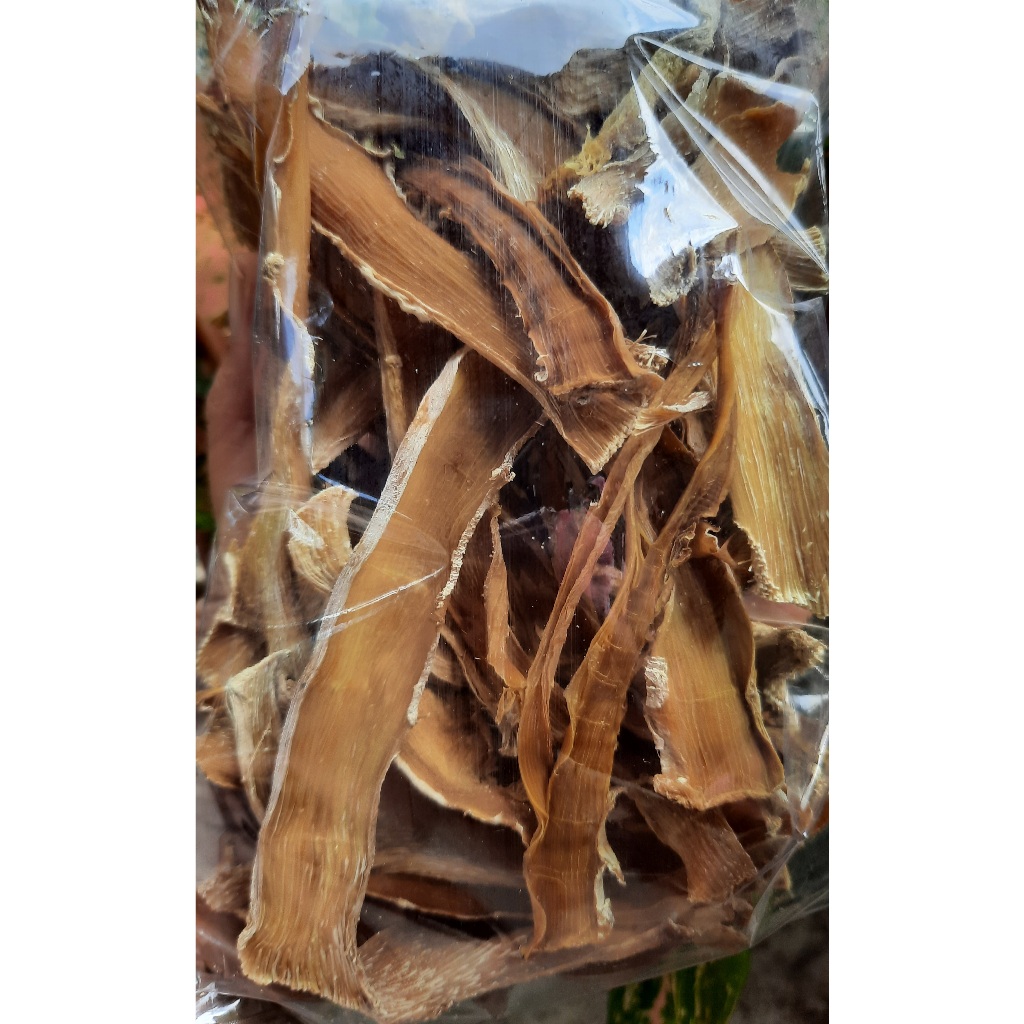 Klingking Krecek Rebung Tunas Bambu Muda Cuksun Kering Bahan Makanan Masakan Alami Dried Bamboo Shoo