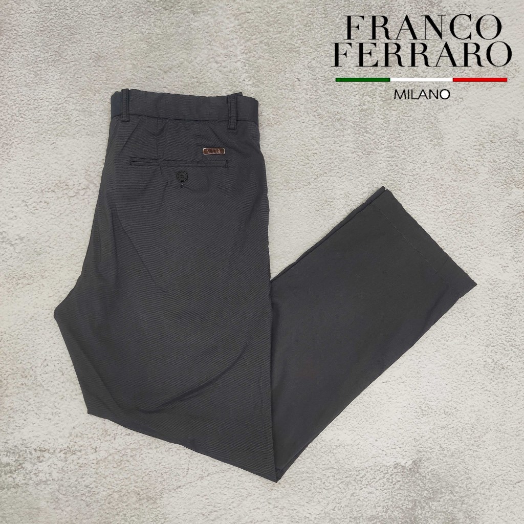 FRANCO FERRARO - Celana Kain Pria - Size 31 - ORIGINAL SECONDHAND