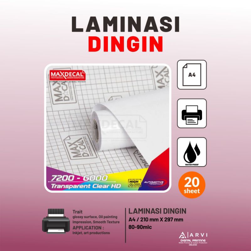 

Laminasi Dingin F4