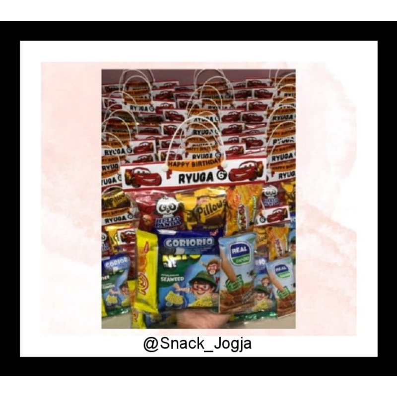 

Bingkisan Snack Ulang Tahun | Parcel Snack ulang tahun anak