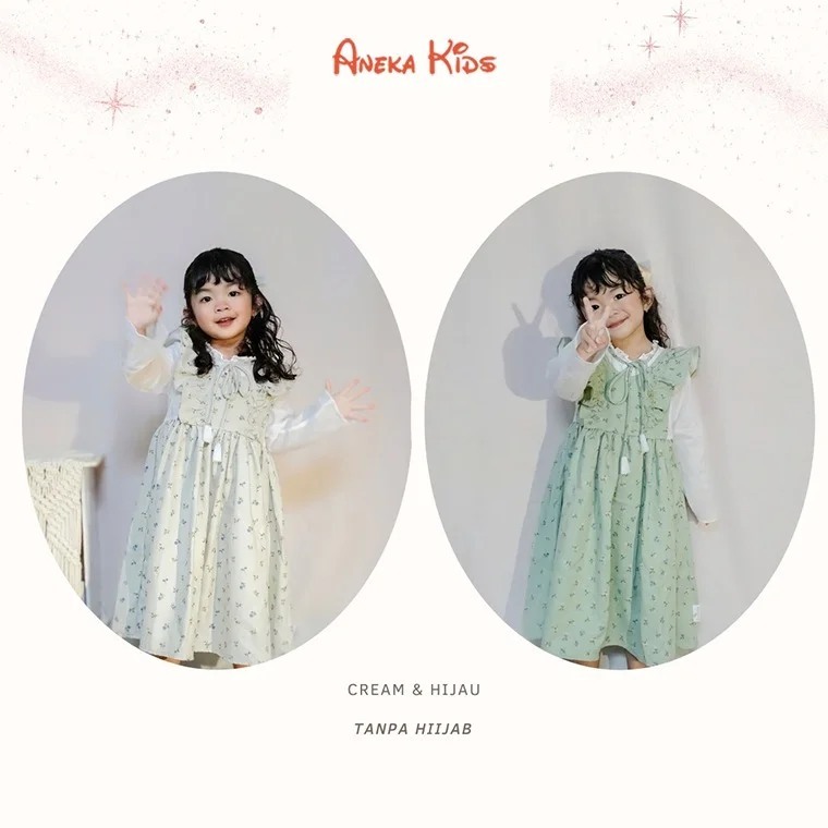 Pretty Girl - Dress Anak Lengan Panjang