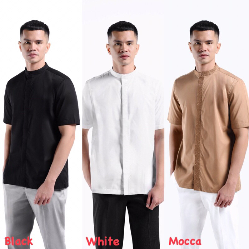 Byzan Shirt Short Sleeve Male Id BLACK L