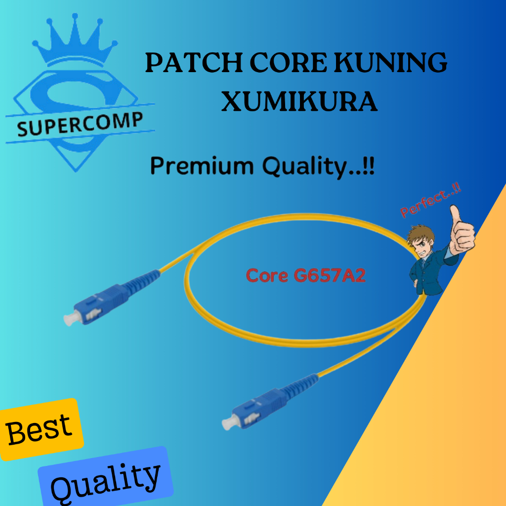 Patchcore Xumikura Yellow 2mm panjang 2M
