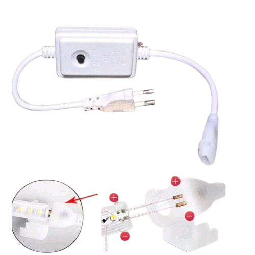 SOCKET (RGB) KABEL COLOKAN SOKET LAMPU STRIP MODUL RGB LED SMD 5050 DI STRIP BIASA 1WARNA JUGA BISA 