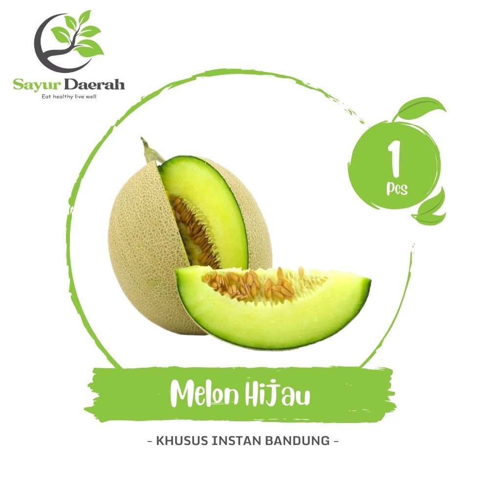 

Buah Melon Hijau 1 Pcs | Sayur Daerah