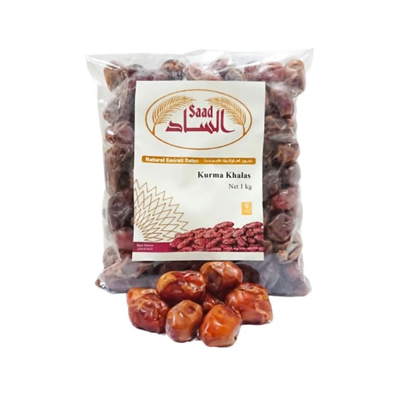

Kurma Khalas Saad Super Premium 250 gram