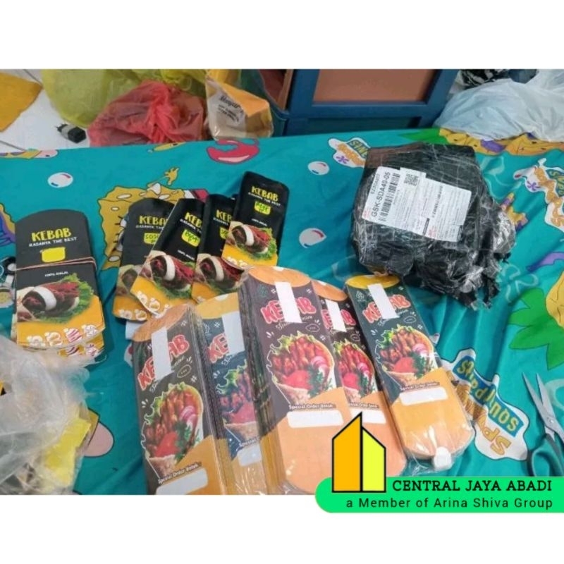 

KERTAS KEBAB TARIKAN BAHAN IVORI PUTIH UKURAN 24 × 9,2 CM HIGH QUALITY TEBAL PRODUK TERBARU | KOTAK KEBAB IVORI PUTIH KEKINIAN | DUS KEBAB VIRAL TIKTOK | KEMASAN KEBAB | BOX KEBAB 1 PCS MURAH | TOKO KEBAB OFFICIAL | CENTRAL JAYA ABADI | SHIVACORP 11406