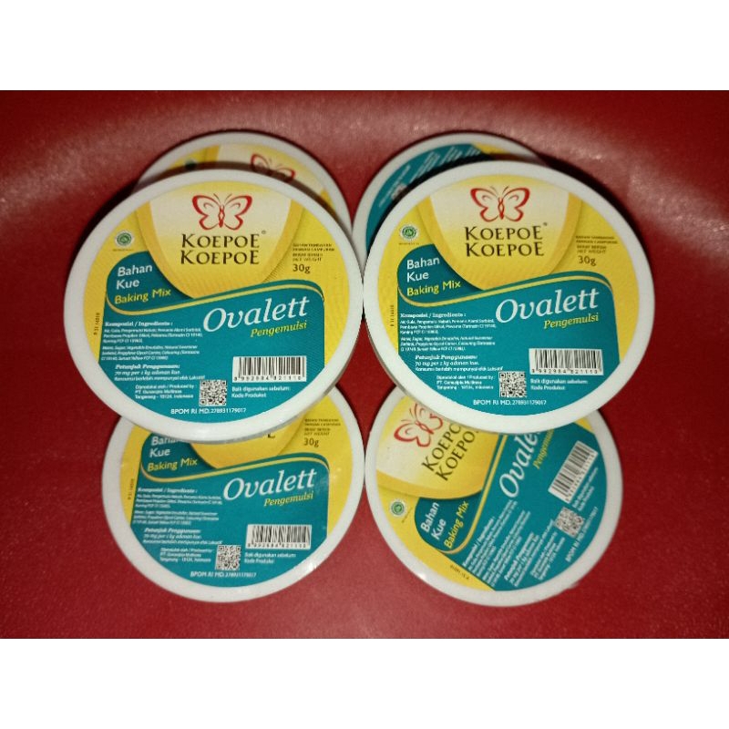 

OVALET KOEPOE KOEPOE KUPU KECIL 30gr