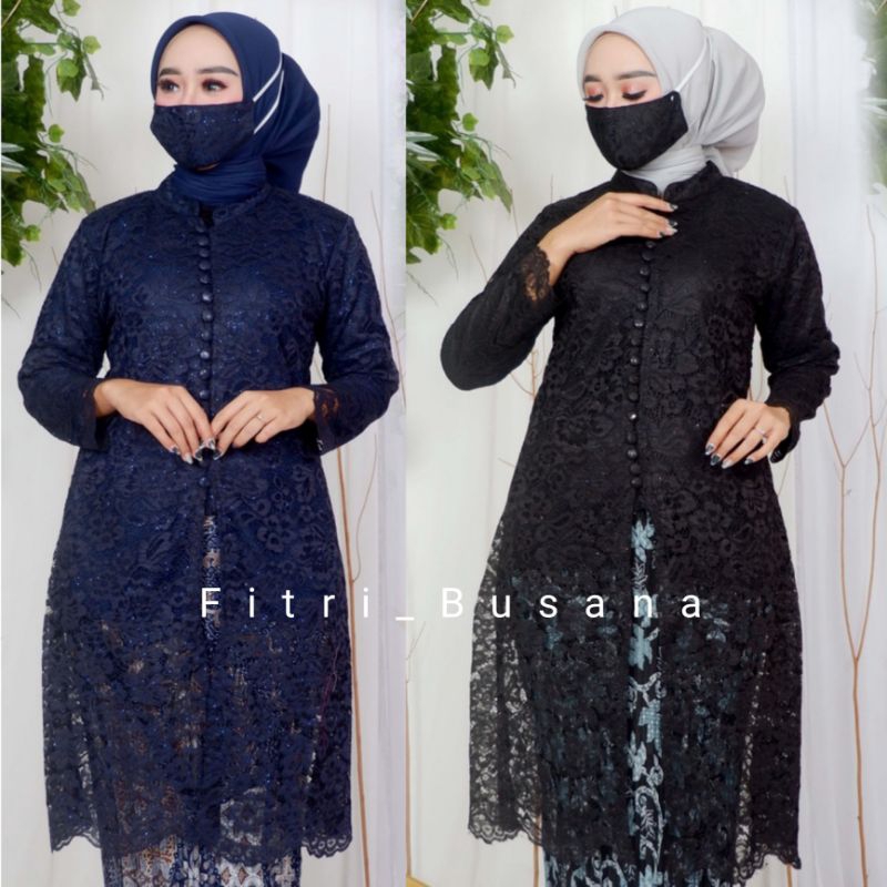 Baju brokat modern hijab best sale