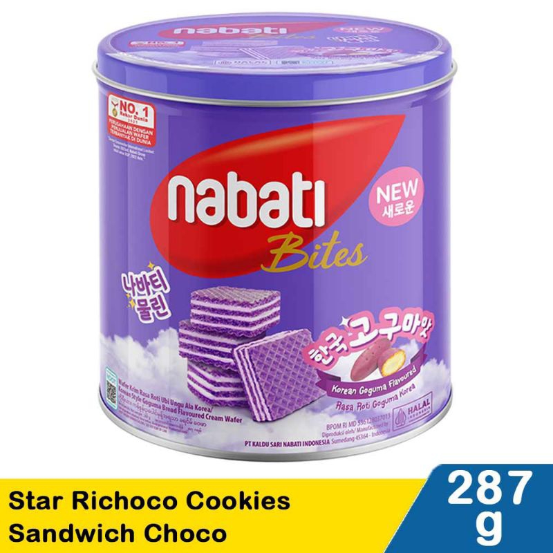 

Nabati Wafer Korean Goguma 287G