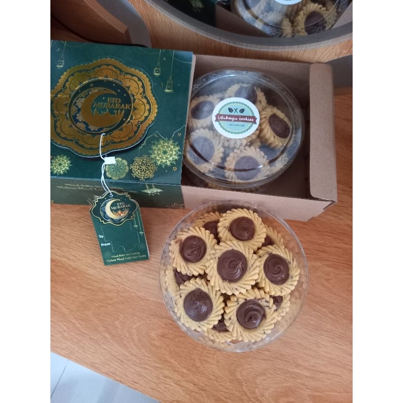 

nutellacookies/hamperslebaran/toples500g/kuekering