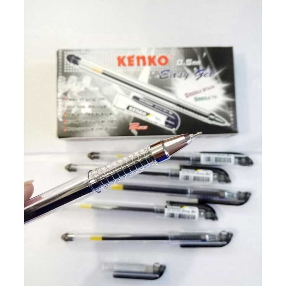 

55 COD Pulpen Easy Gel Kenko 12pcs