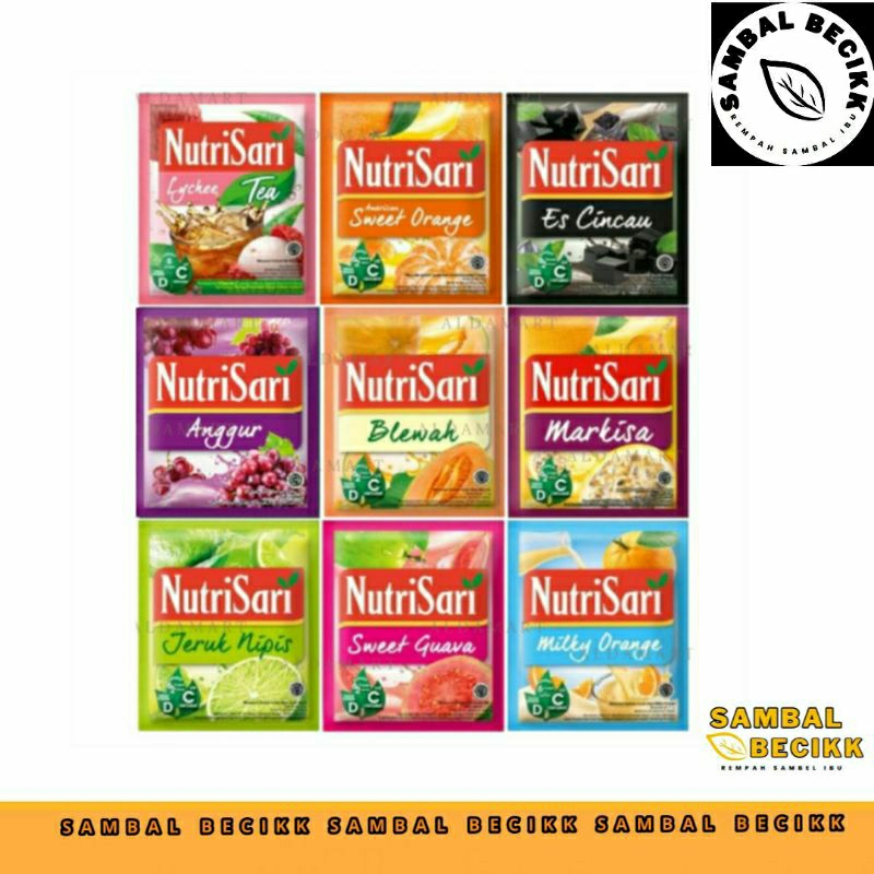 

NUTRISARI RENCENG ALL VARIANT ISI 10 SACHET