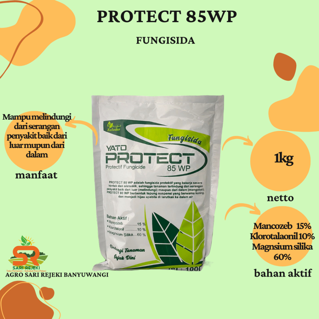 PROTECT 85WP 1KG FUNGISIDA SISTEMIK